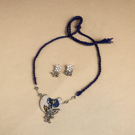 Buy Handmade Fabart GS Necklace Set