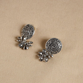 Blue - handmade fabart gs necklace set 04 - handcrafted