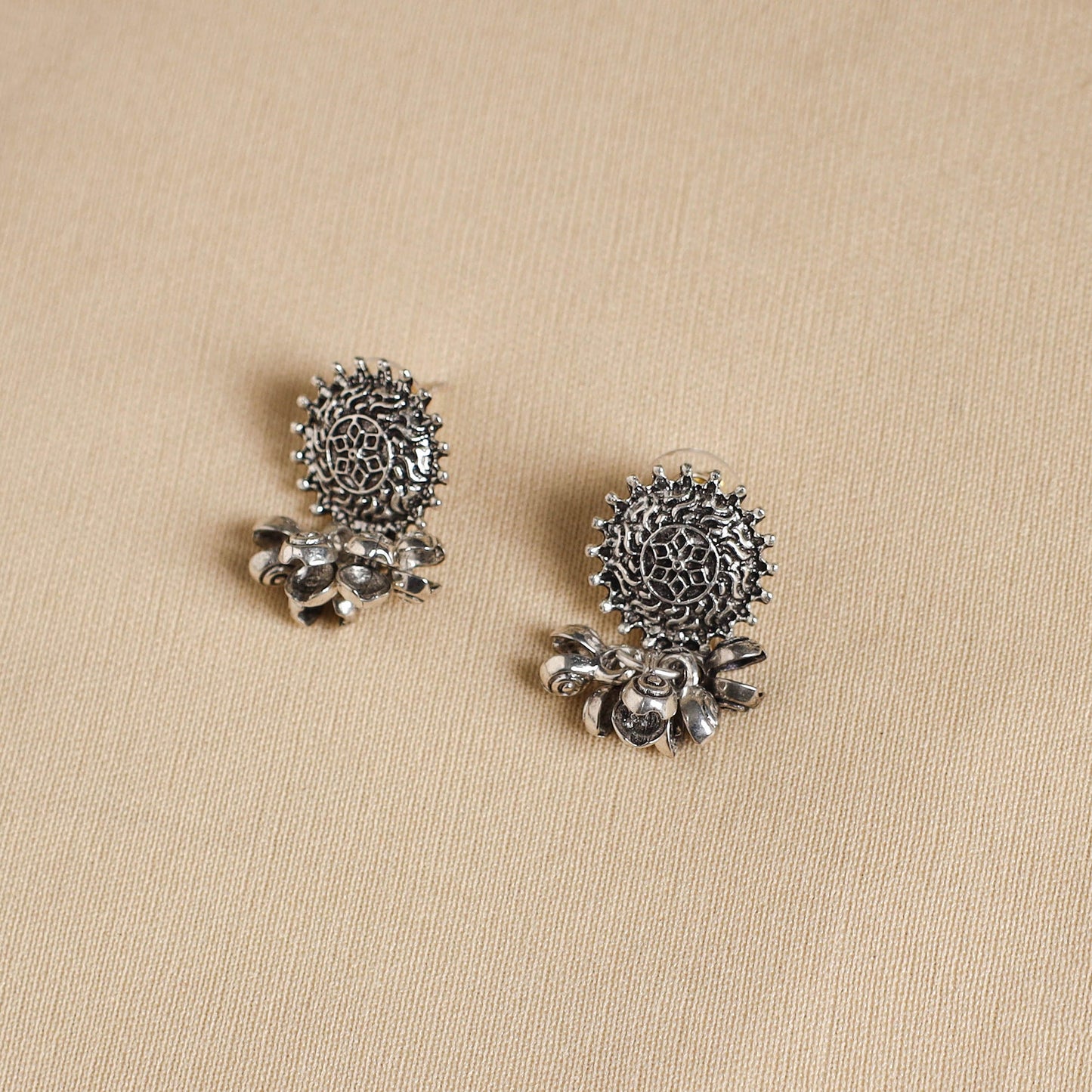 Blue - handmade fabart gs necklace set 06 - handcrafted