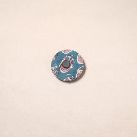 Handmade fabart jute magnet 10 - handcrafted