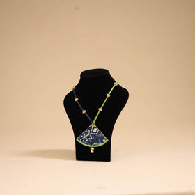 Blue - handmade fabart pendant necklace 15 - handcrafted