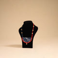Blue - handmade fabart pendant necklace 23 - handcrafted
