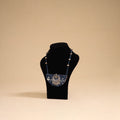 Blue - handmade fabart pendant necklace 27 - handcrafted