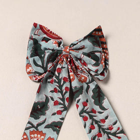 Handmade Fabric Bow Hair Clip