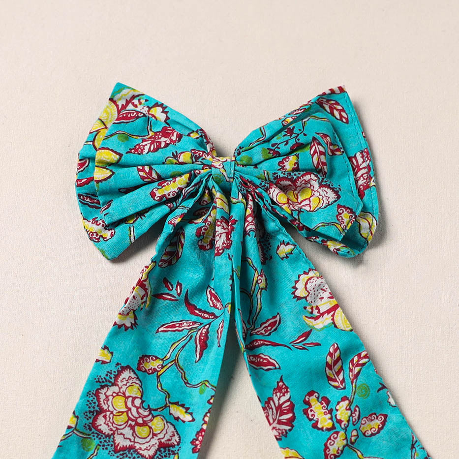 Handmade Fabric Bow Hair Clip