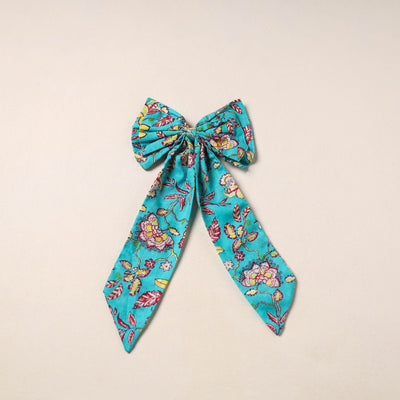 Handmade Fabric Bow Hair Clip