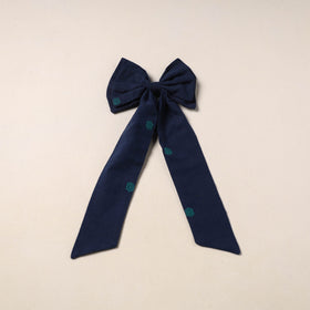 Handmade Fabric Bow Hair Clip