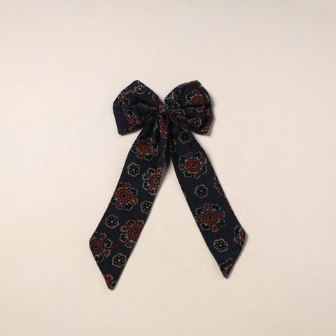 Handmade Fabric Bow Hair Clip
