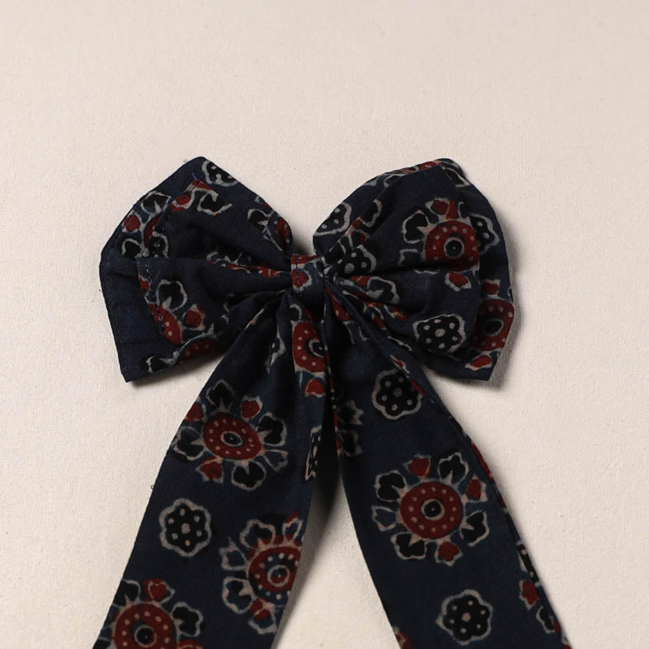 Handmade Fabric Bow Hair Clip