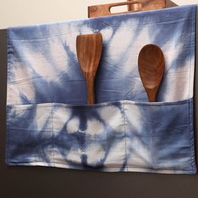 Handmade fridge top cover with multiple pockets 01