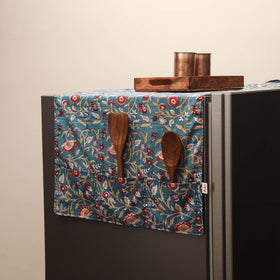 Handmade fridge top cover with multiple pockets 04