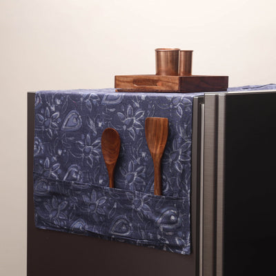 Handmade fridge top cover with multiple pockets 140