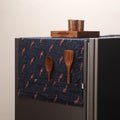 Handmade fridge top cover with multiple pockets 144