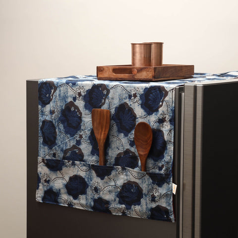 Handmade fridge top cover with multiple pockets 20