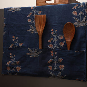 Handmade fridge top cover with multiple pockets 26