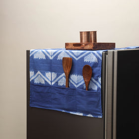 Handmade fridge top cover with multiple pockets 31