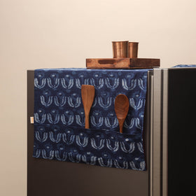 Handmade fridge top cover with multiple pockets 46