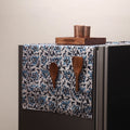 Handmade fridge top cover with multiple pockets 58
