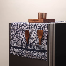 Handmade fridge top cover with multiple pockets 61