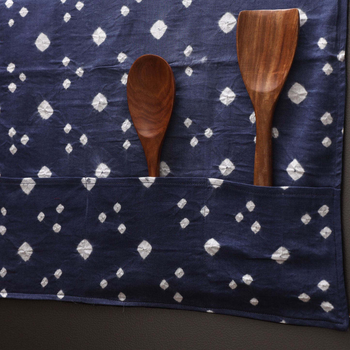Handmade fridge top cover with multiple pockets 73