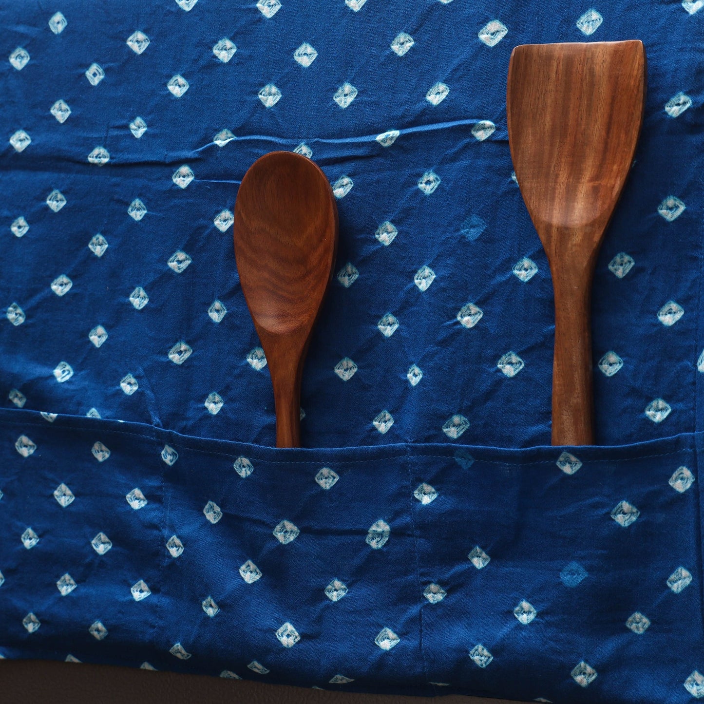 Handmade fridge top cover with multiple pockets 79