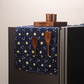 Handmade fridge top cover with multiple pockets 91