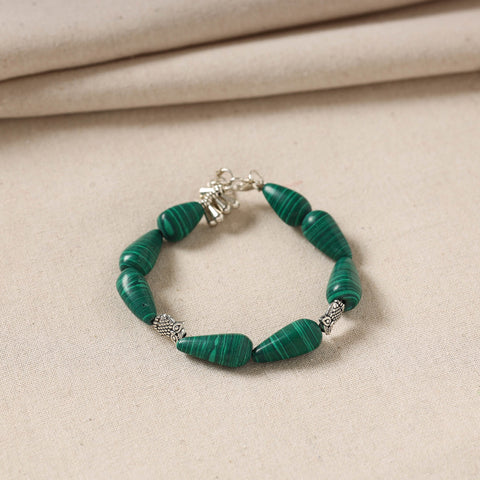 Buy Handmade German Silver Beaded Bracelet Online