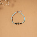 Handmade gs bead work anklet 01 - handcrafted
