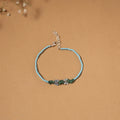 Handmade gs bead work anklet 08 - handcrafted