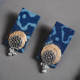 Handmade GS Jute Fabart Necklace Set 09