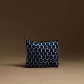  Blue Handmade Multipurpose Utility Pouches (set of 3)