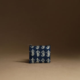 Buy Blue Handmade Multipurpose Utility Pouches (set of 3)