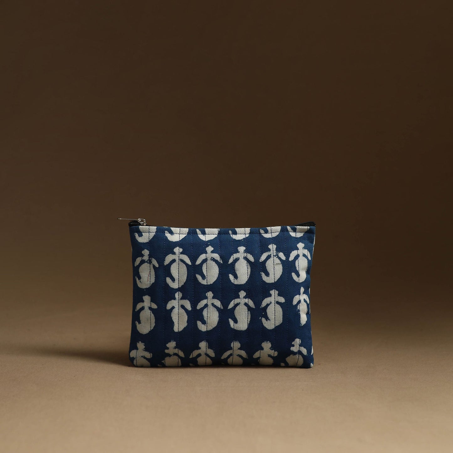 Buy Blue Handmade Multipurpose Utility Pouches (set of 3)