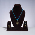  Handmade Patwa Threadwork Brass Necklace Set 