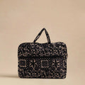  Blue Handmade Quilted Cotton Laptop Bag