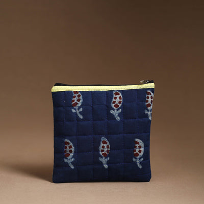   Handmade Quilted Cotton Utility Pouch 09 