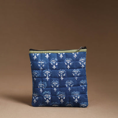   Handmade Quilted Cotton Utility Pouch 14 