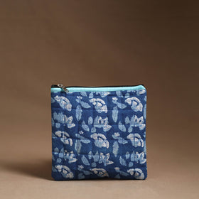   Handmade Quilted Cotton Utility Pouch 17 