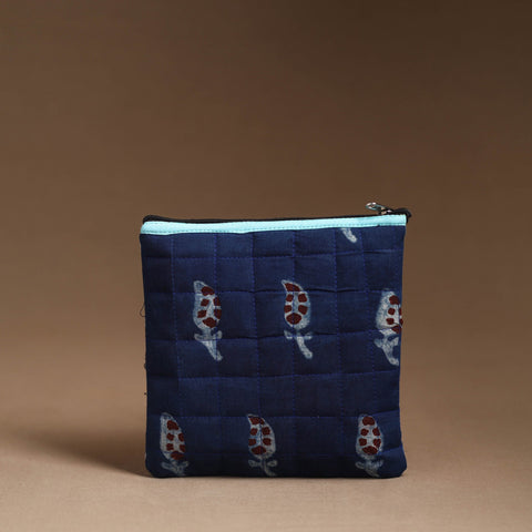   Handmade Quilted Cotton Utility Pouch 19 