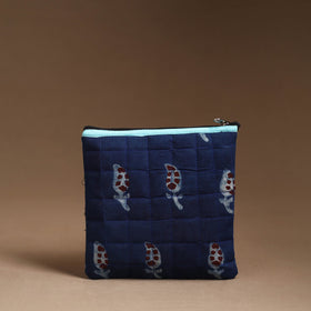   Handmade Quilted Cotton Utility Pouch 19 