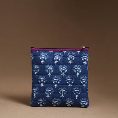   Handmade Quilted Cotton Utility Pouch 24 