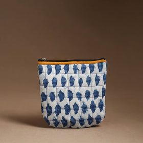   Handmade Quilted Cotton Utility Pouch 85 