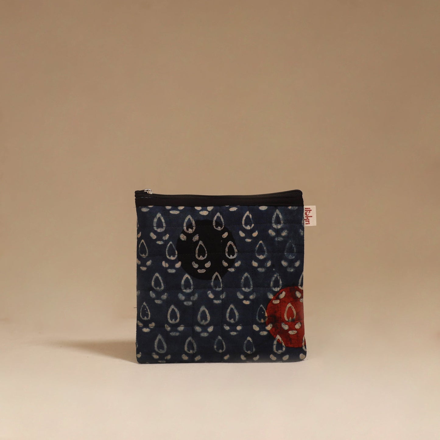 Handmade quilted utility pouch 54 - handcrafted