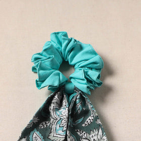 Handmade rubber band/scarf scrunchie 33 - handcrafted