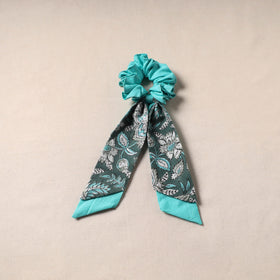 Handmade rubber band/scarf scrunchie 33 - handcrafted