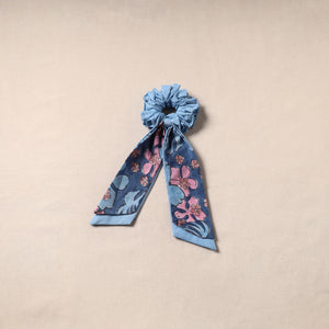 Handmade rubber band/scarf scrunchie 45 - handcrafted