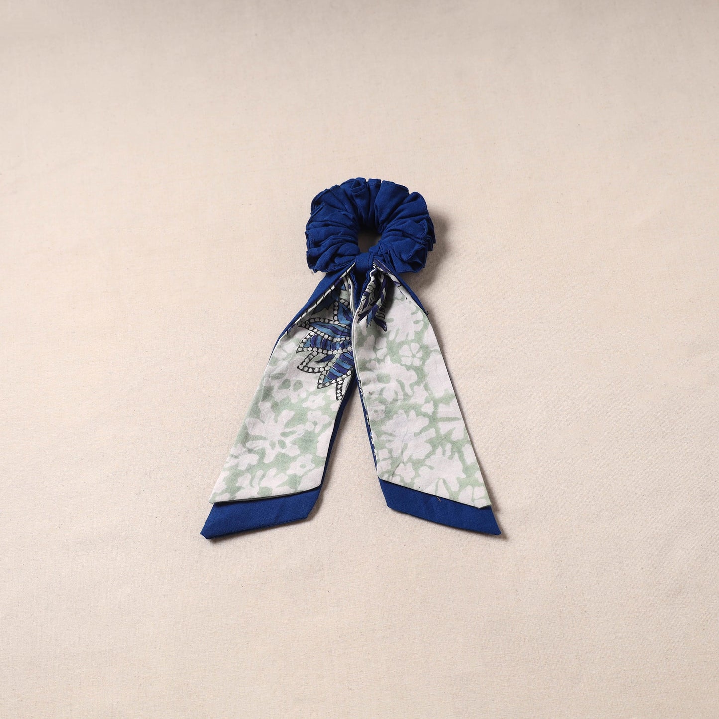 Handmade rubber band/scarf scrunchie 58 - handcrafted