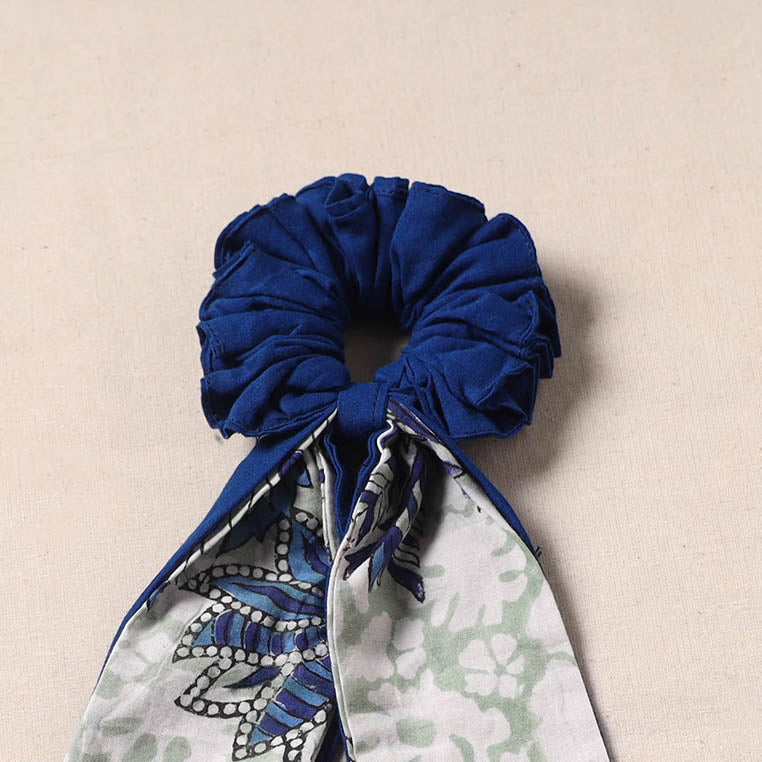 Handmade rubber band/scarf scrunchie 58 - handcrafted