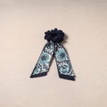 Handmade rubber band/scarf scrunchie 66 - handcrafted