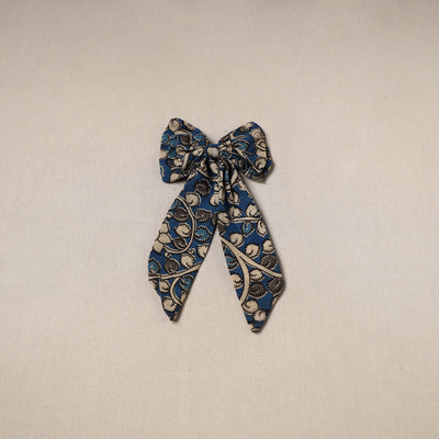 Blue - handmade women’s bow hair clip 119 - handcrafted